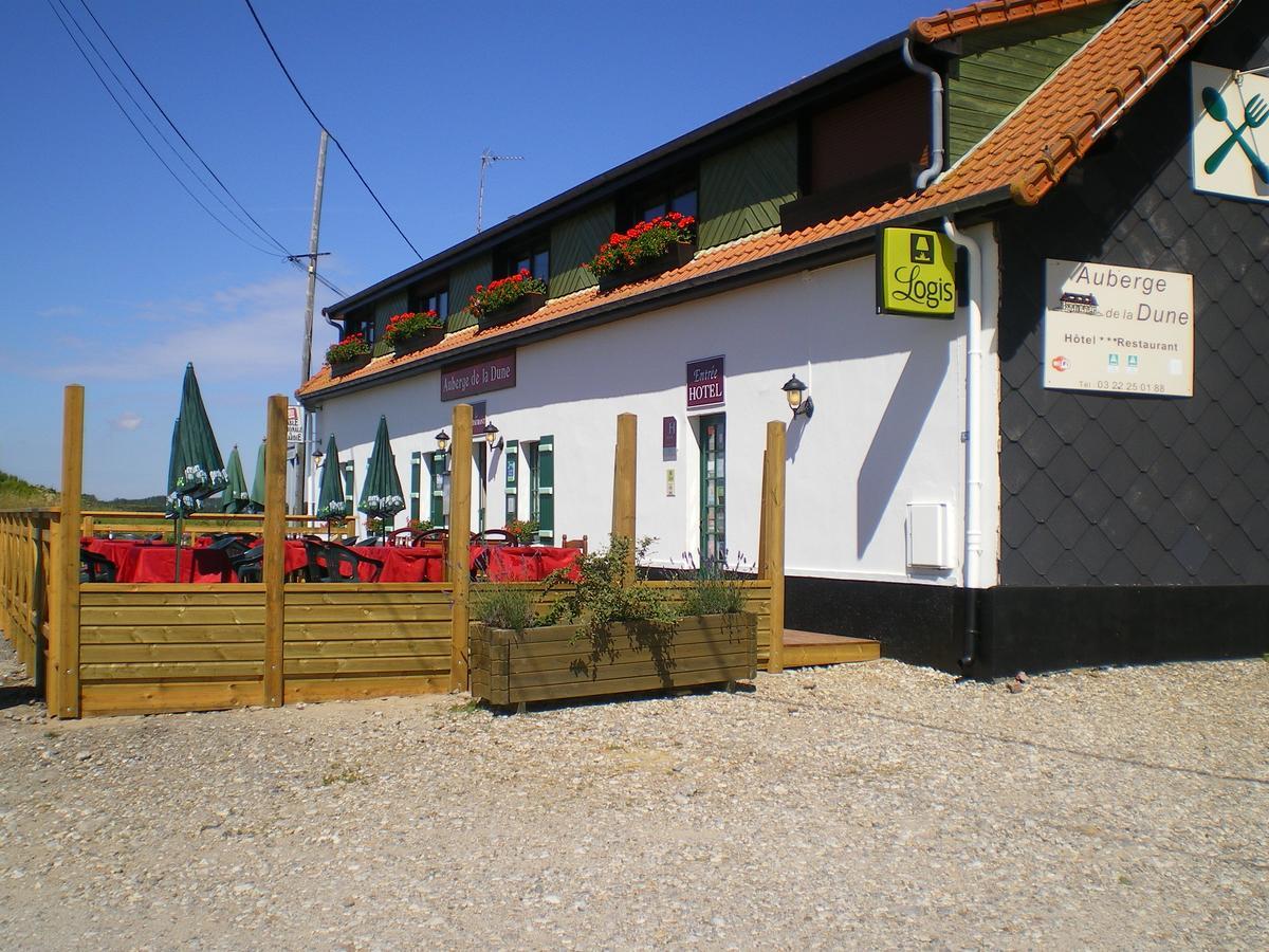 Logis Auberge De La Dune - Hotel & Restaurant Le Crotoy Exterior foto